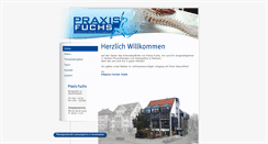 Desktop Screenshot of praxisfuchs.de