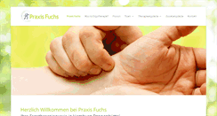 Desktop Screenshot of praxisfuchs.info